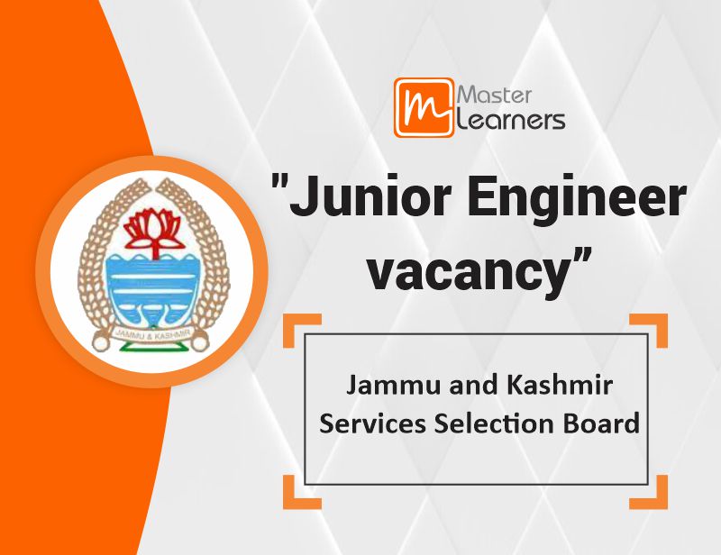 JK-SSB – New Opportunity for Engineering graduates & Diploma holders of Jammu Kashmir