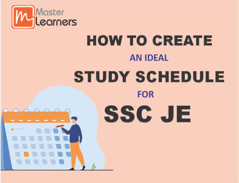Ideal Study Schedule for SSC-JE