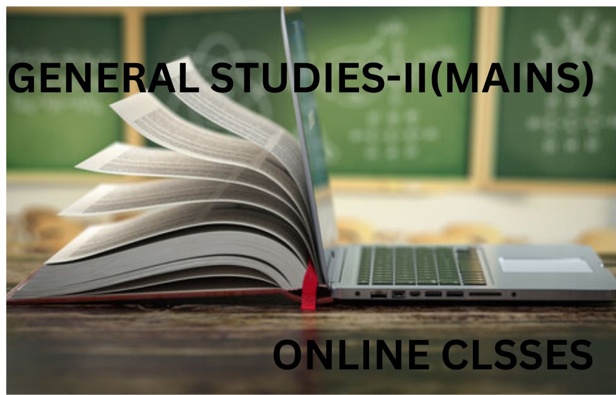 General studies-II (mains) (Online)