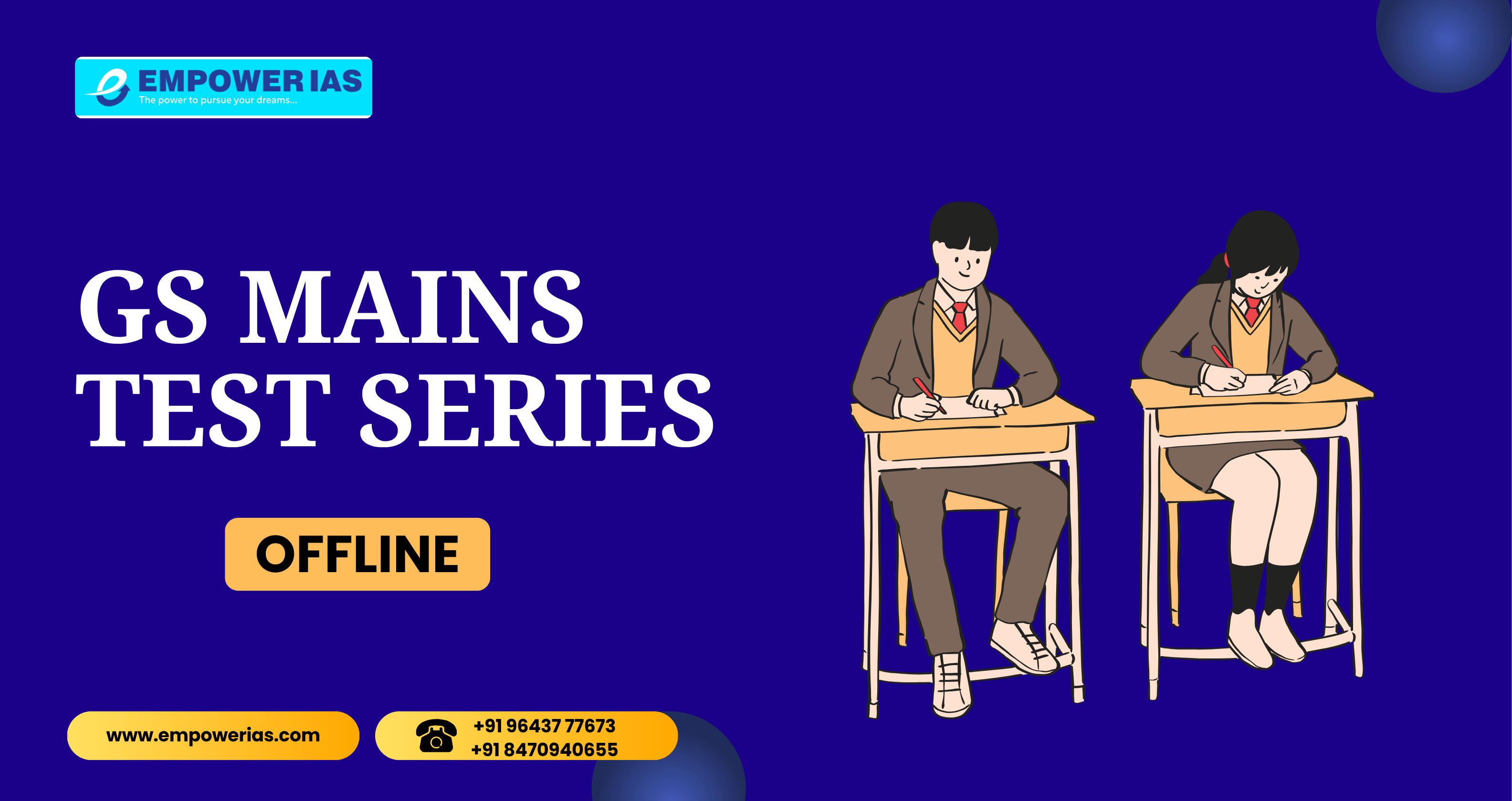 GS Mains Test Series (Offline)