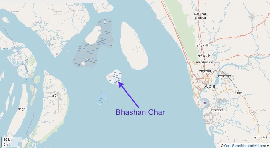 Bhashan char island 'EMPOWER IAS\