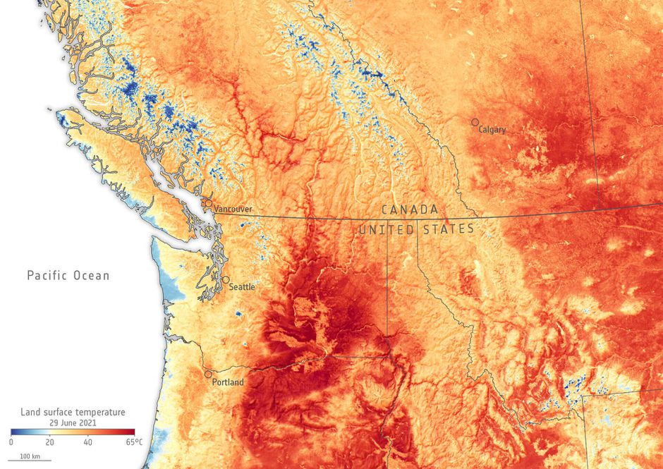 Heat wave in Northwestern US, Canada "EMPOWER IAS" Empower IAS