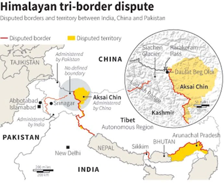 Himalayan tri-border dispute 