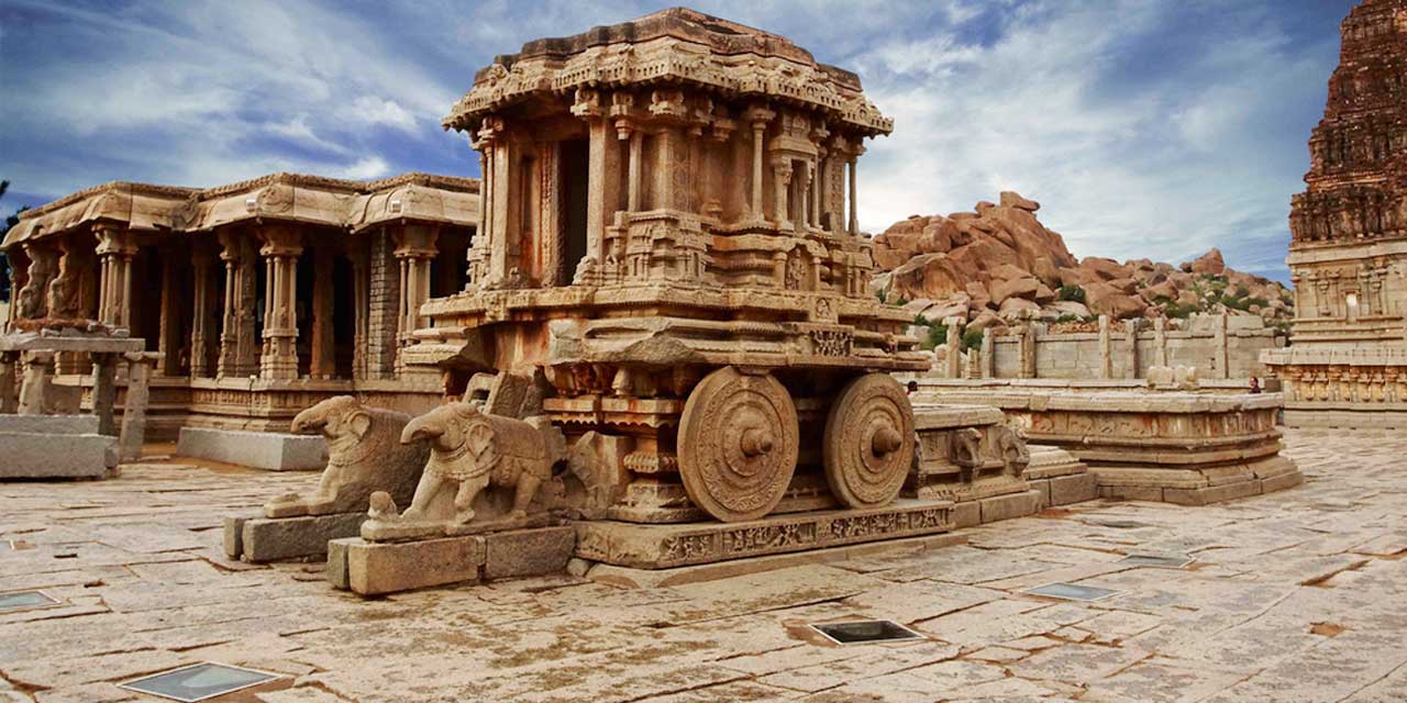 Hampi stone chariot "EMPOWER IAS"