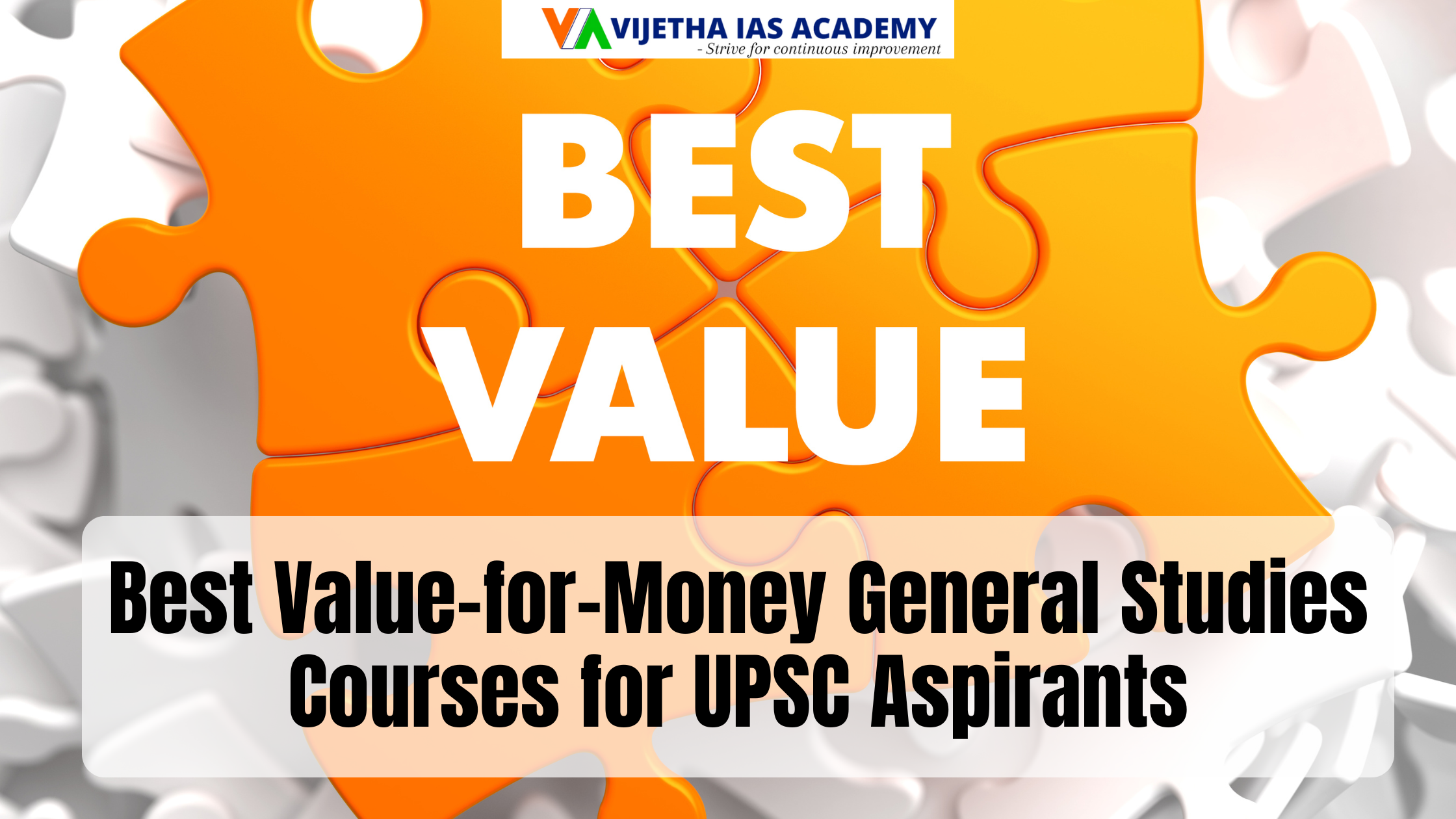 Best Value-for-Money General Studies Courses for UPSC Aspirants