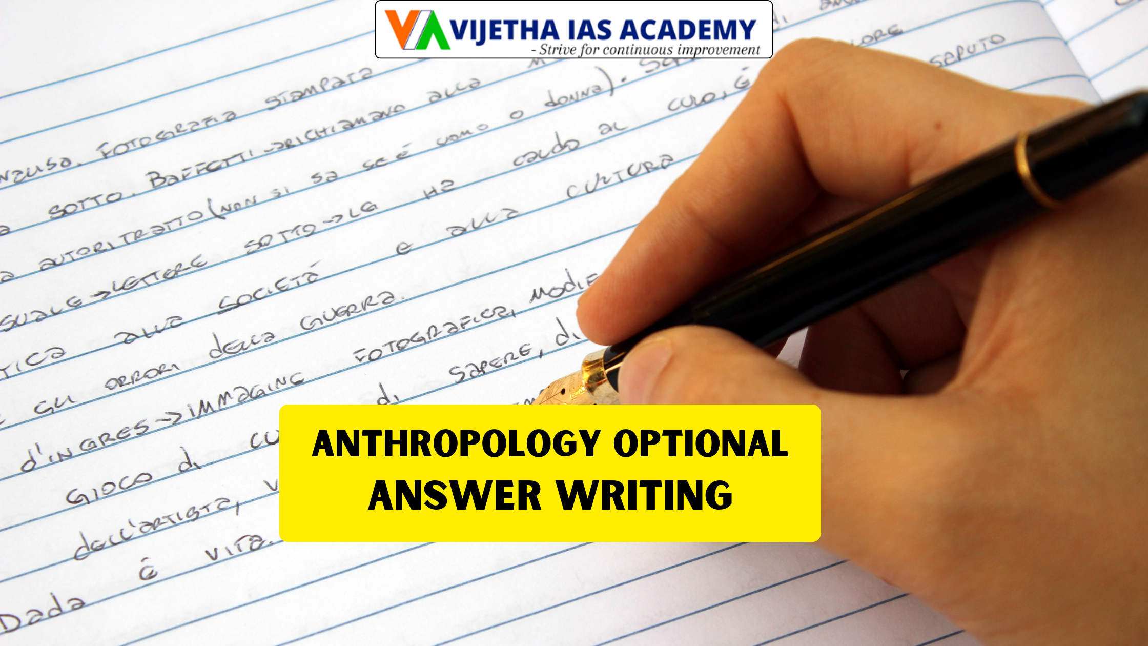 Anthropology Optional Answer Writing