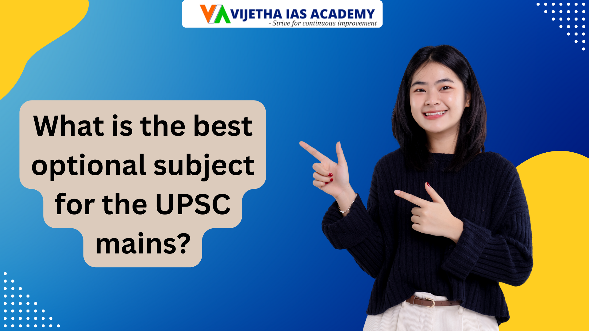 What is the best optional subject for the UPSC mains anthropology optional