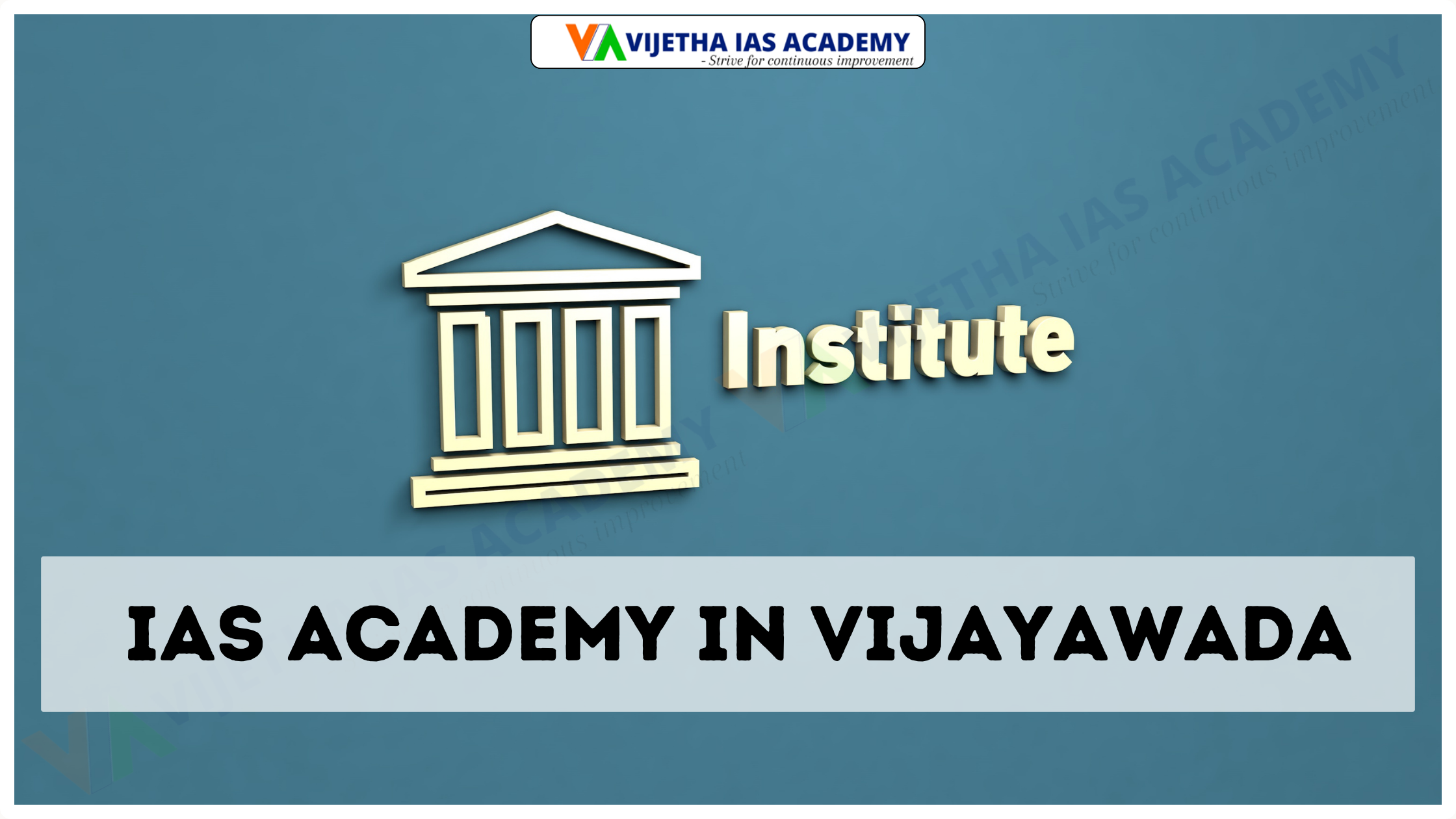 Vijetha IAS Academy in Vijayawada