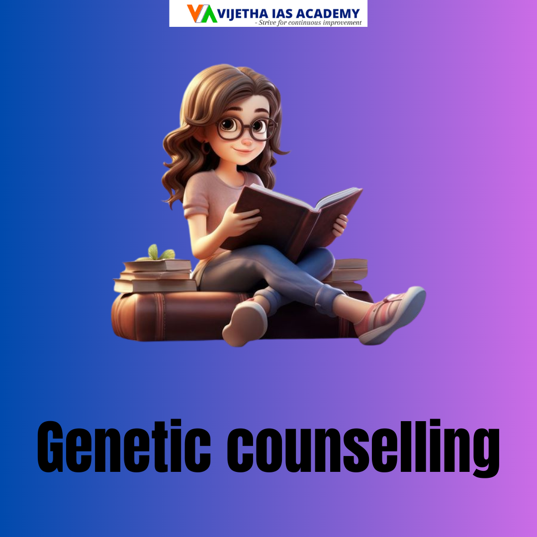 What is genetic counselling briefly discuss various steps involved in