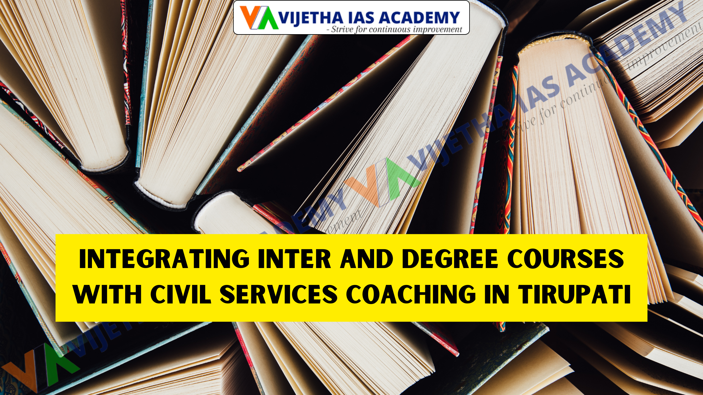 Integrating inter And Degree Courses With Civil Services Coaching in Tirupati