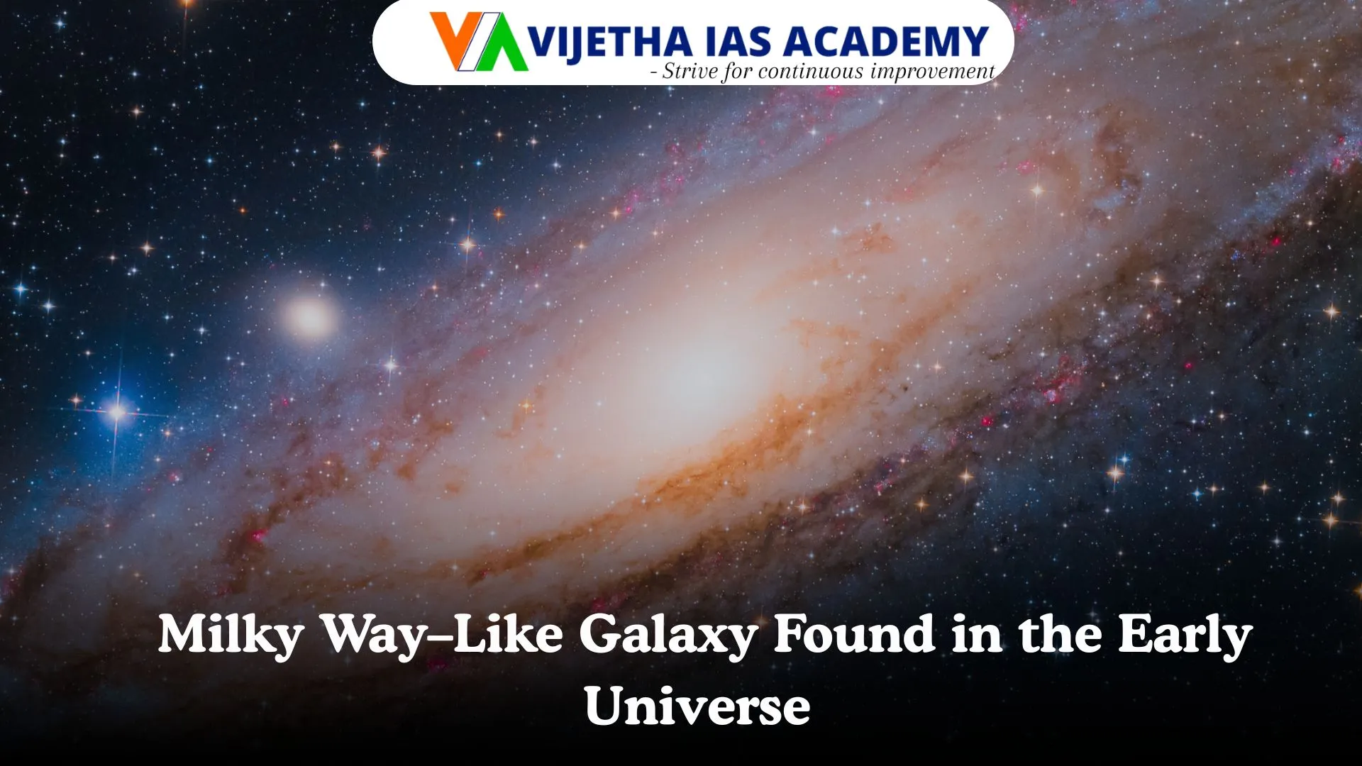 Milky Way–Like Galaxy Found in the Early Universe