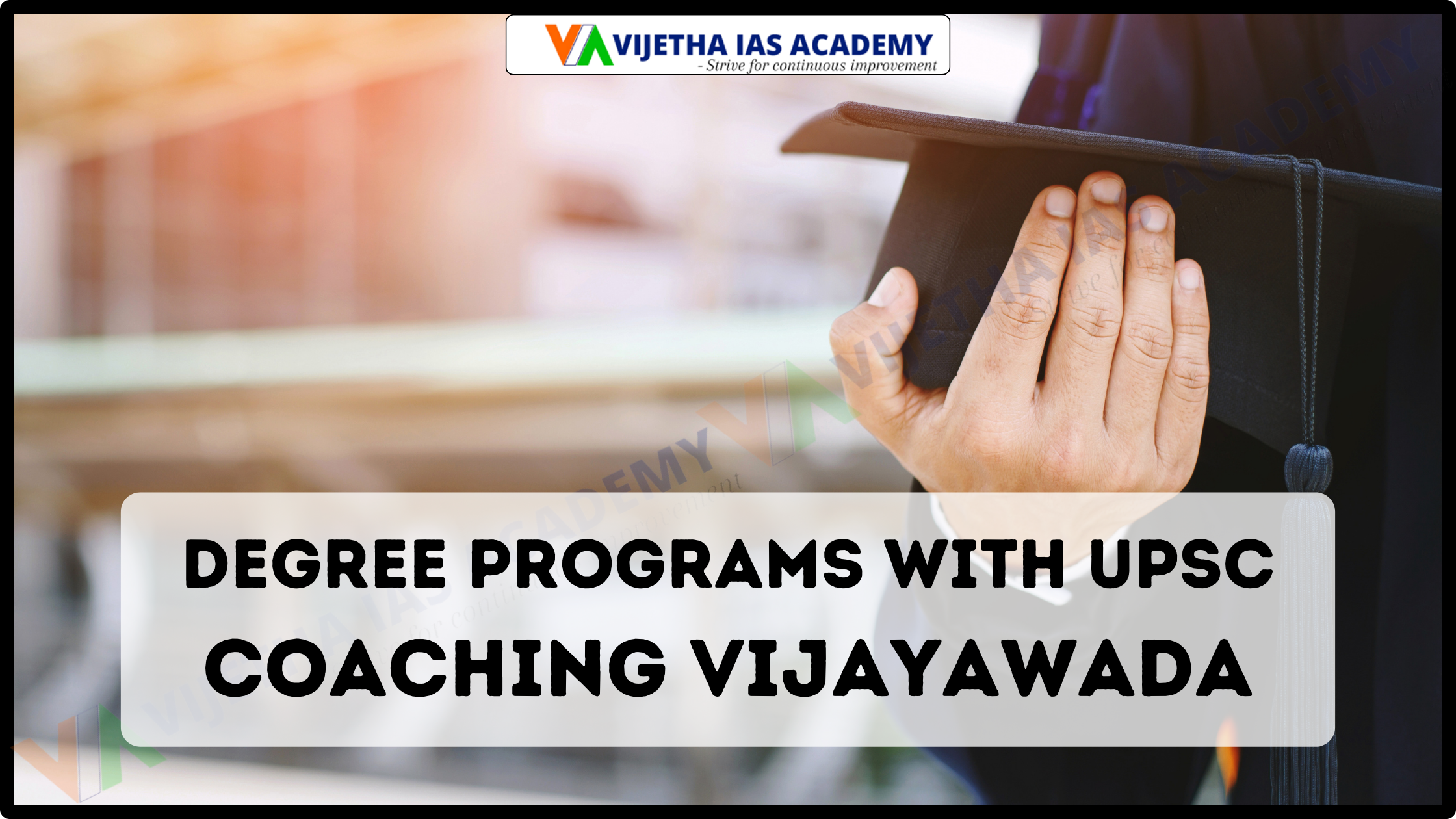 Degree Programs with UPSC Coaching Vijayawada