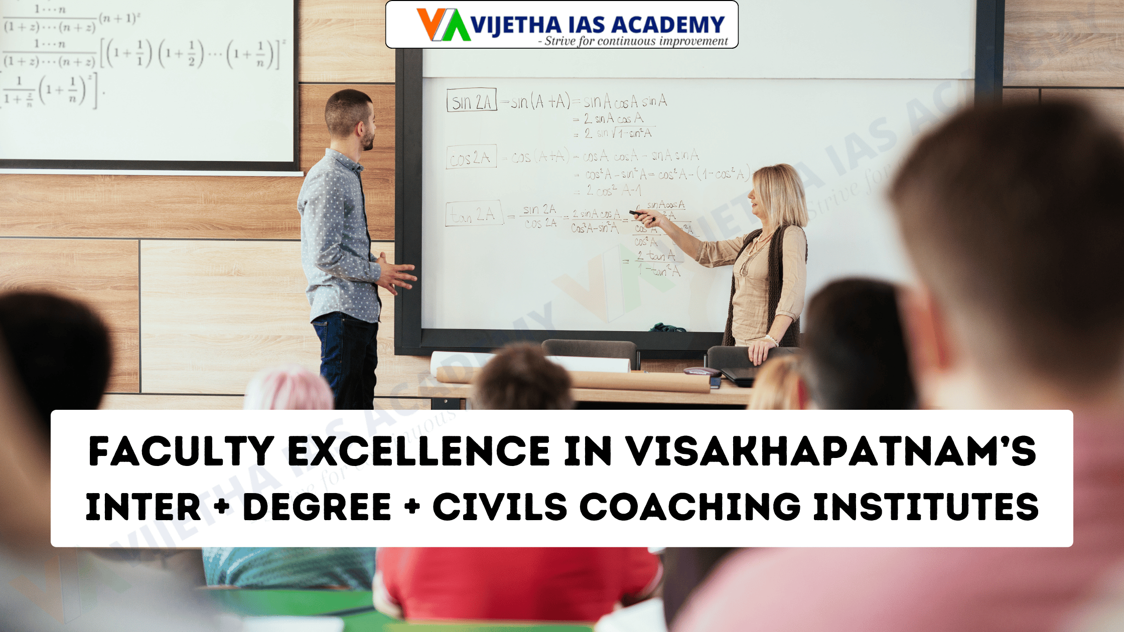 Faculty Excellence In Visakhapatnam’s Inter + Degree + Civils Coaching Institutes