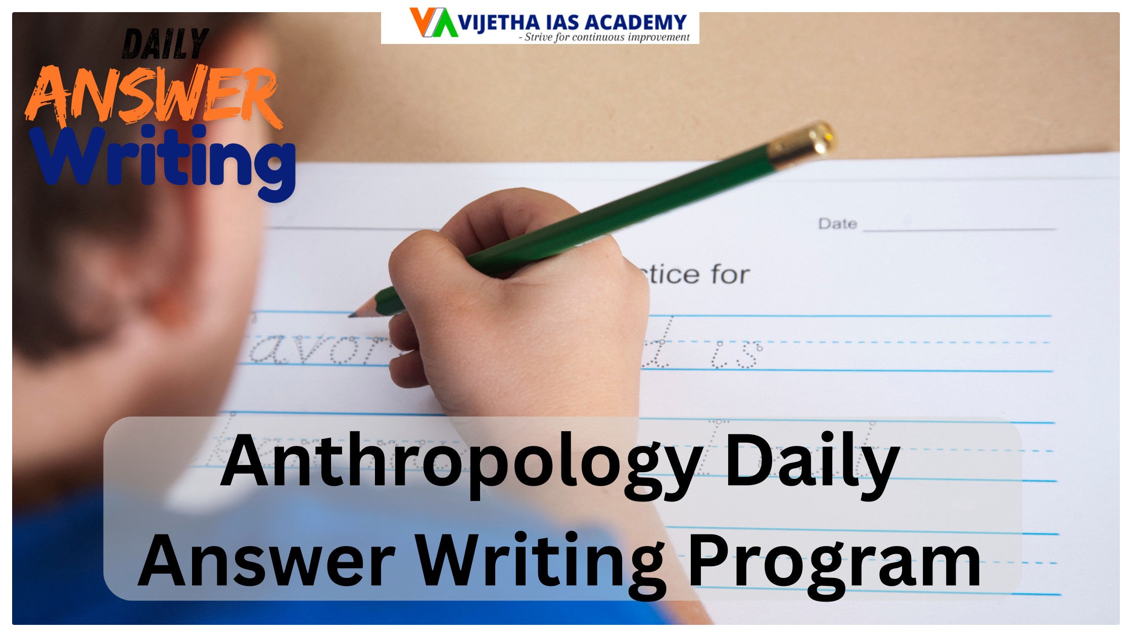 Anthropology Daily Answer Writing Program