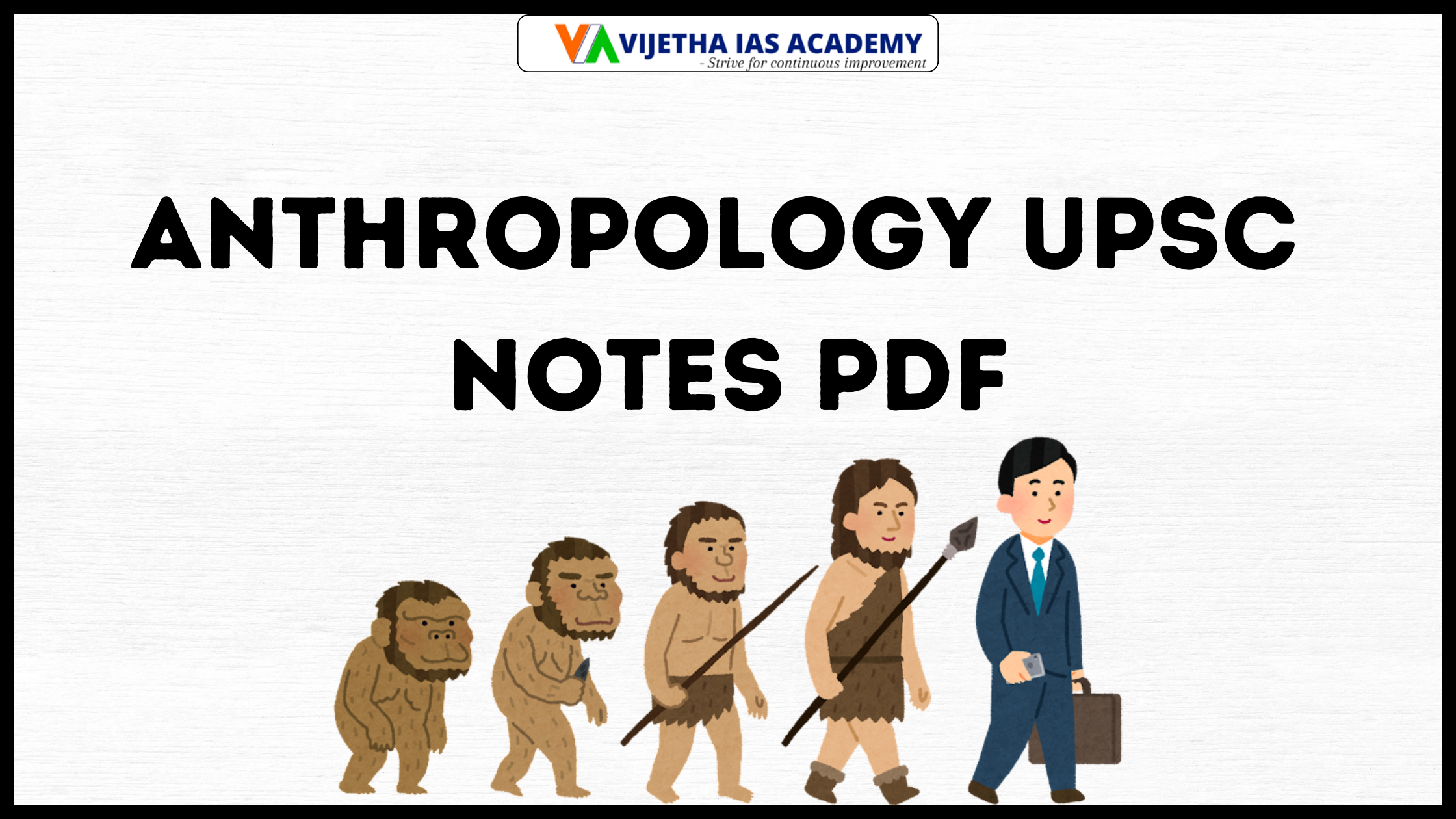 Anthropology UPSC Notes PDF