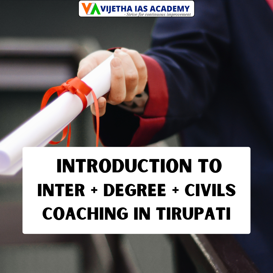 Introduction To inter + Degree + Civils Coaching in Tirupati| Vijetha ...