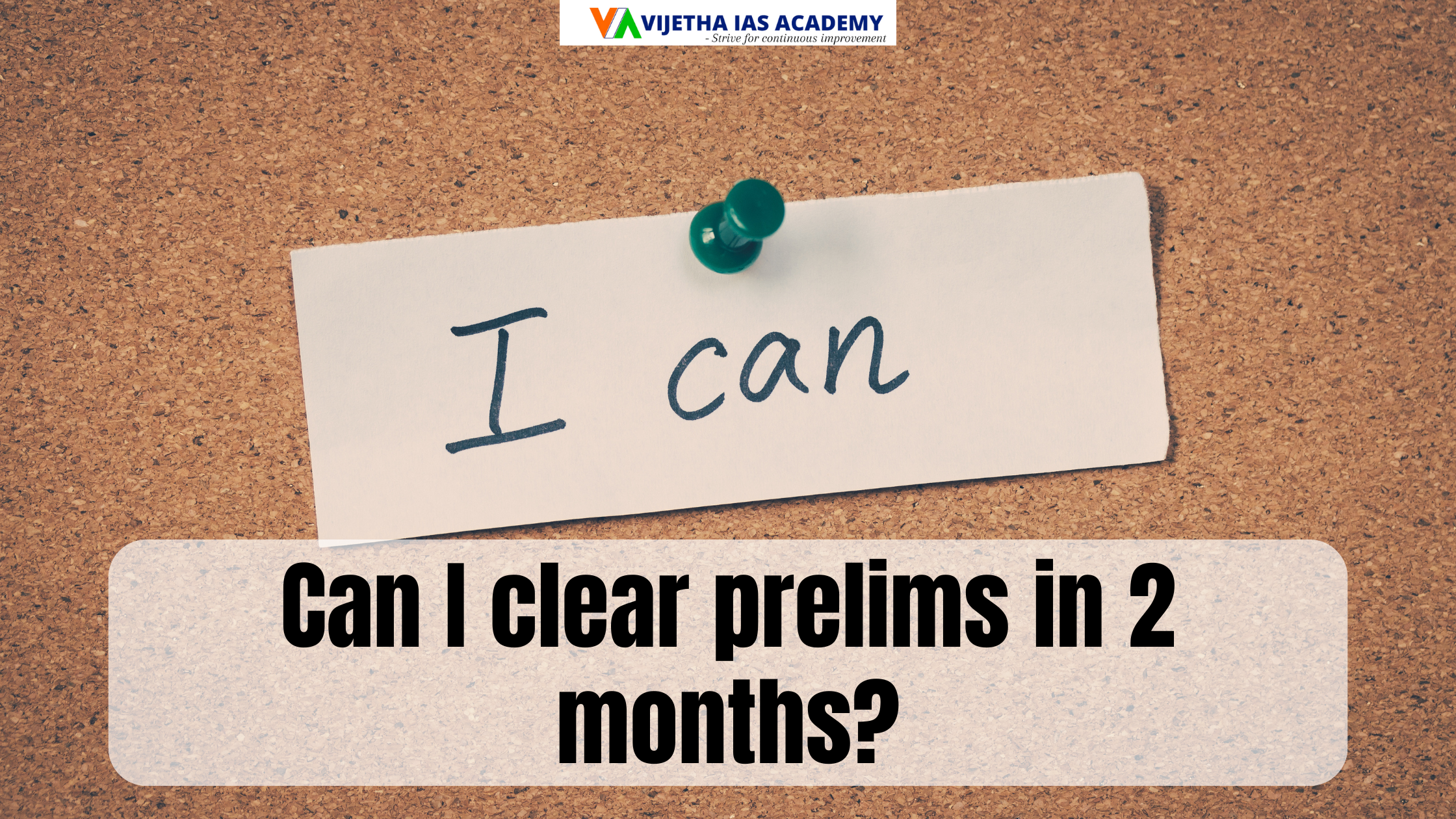 Can I clear prelims in 2 months?