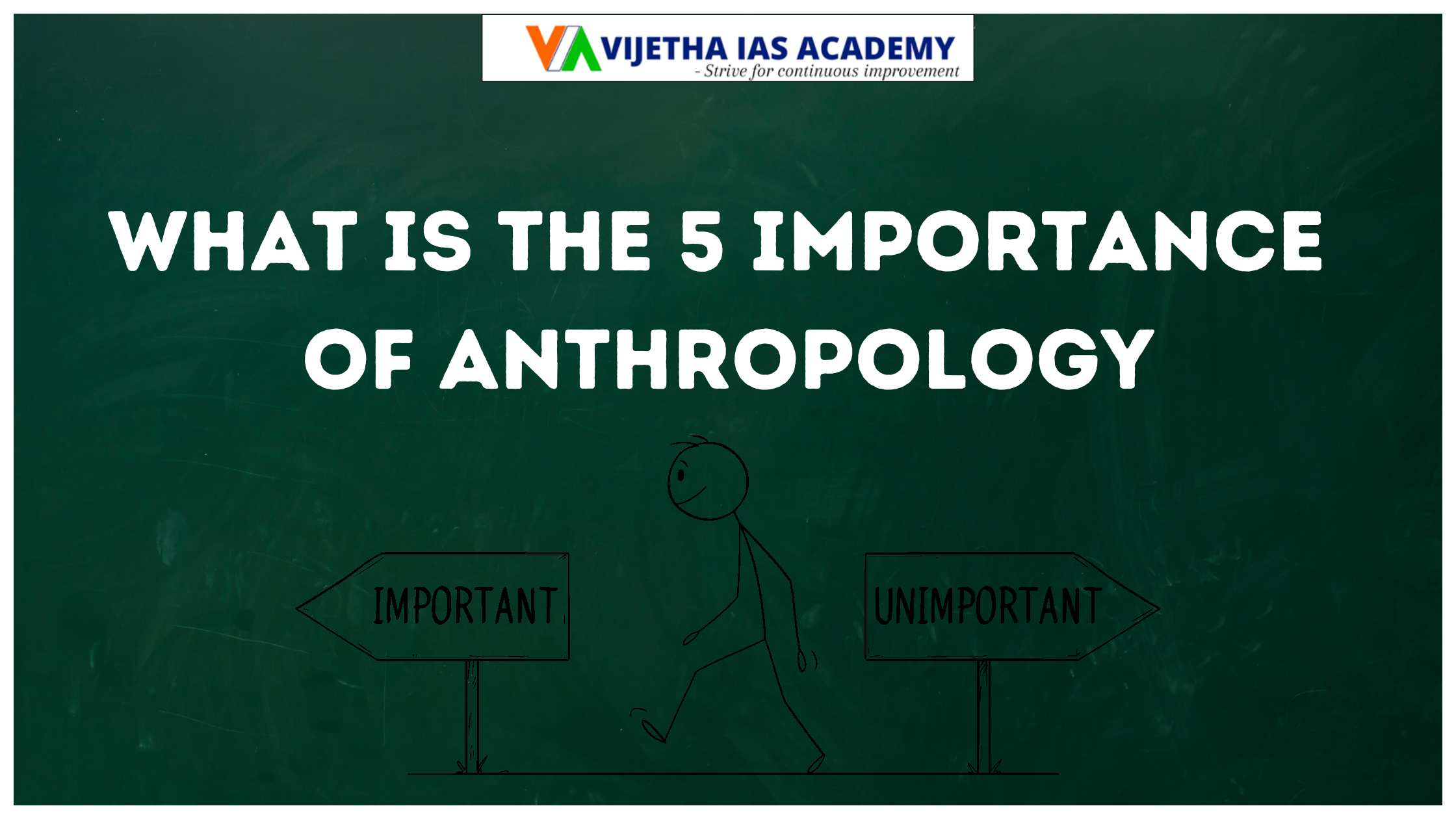 What is the 5 importance of anthropology?