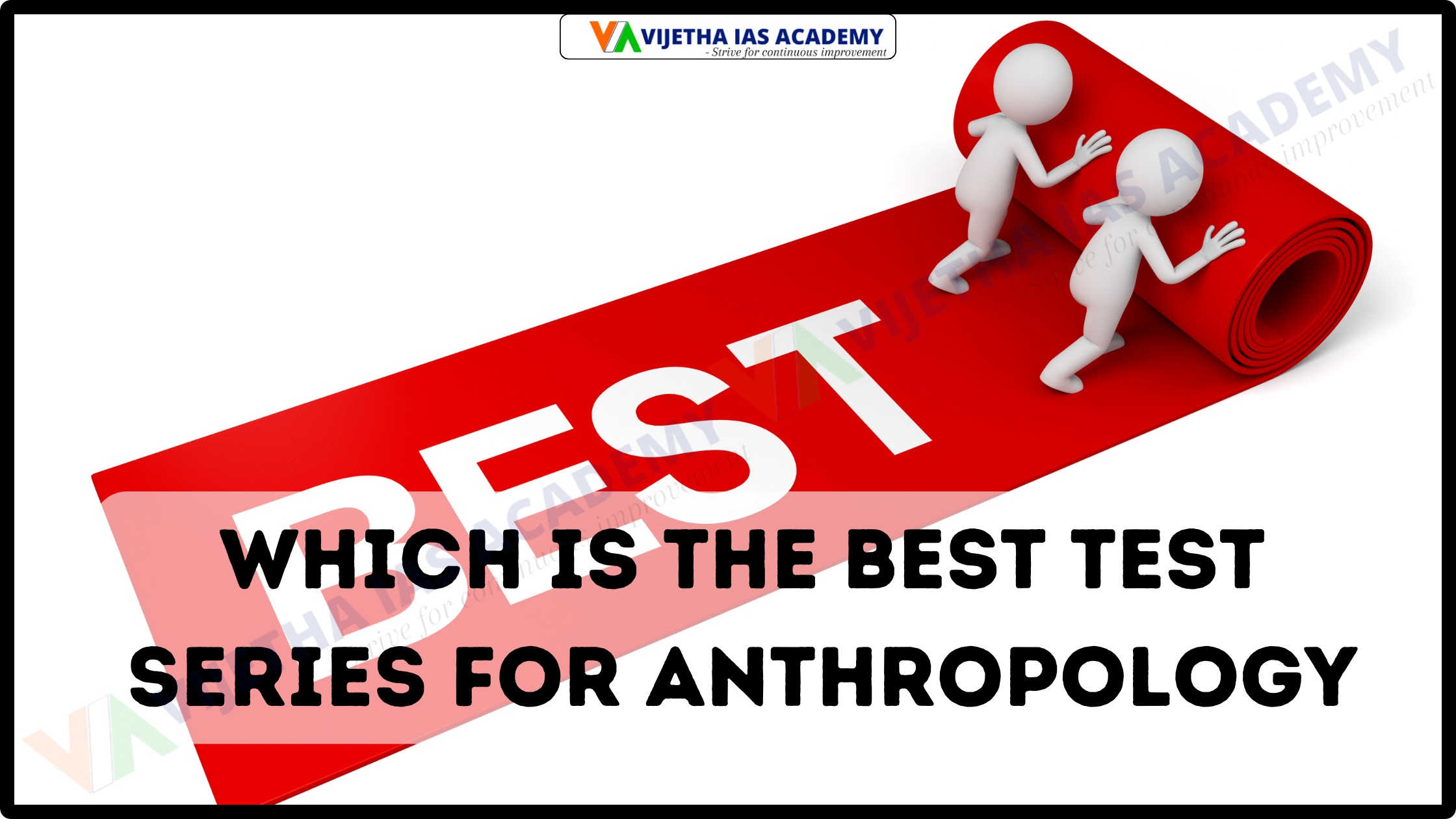 Which Is The Best Test Series For Anthropology?