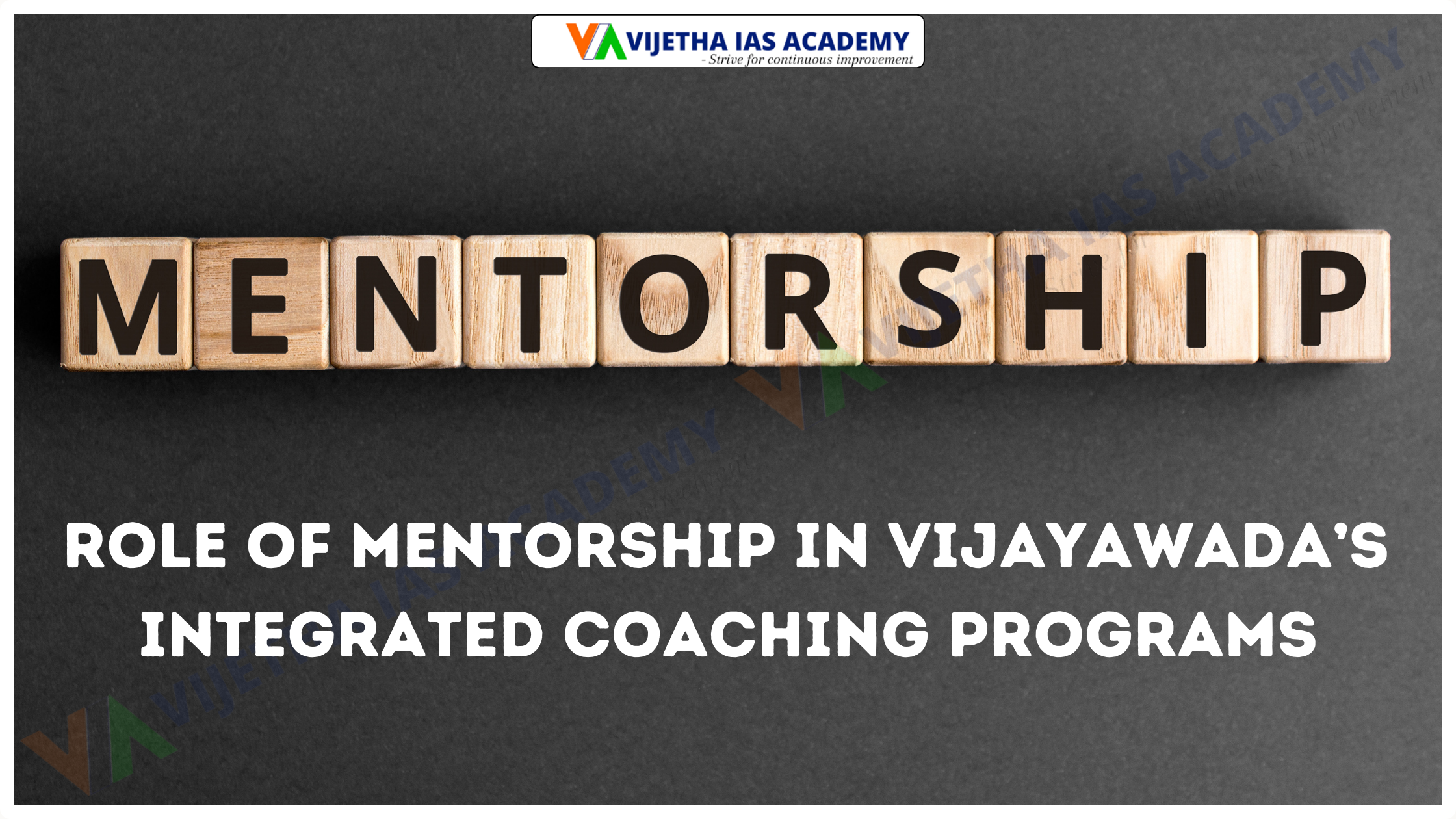 Role Of Mentorship In Vijayawada’s Integrated Coaching Programs