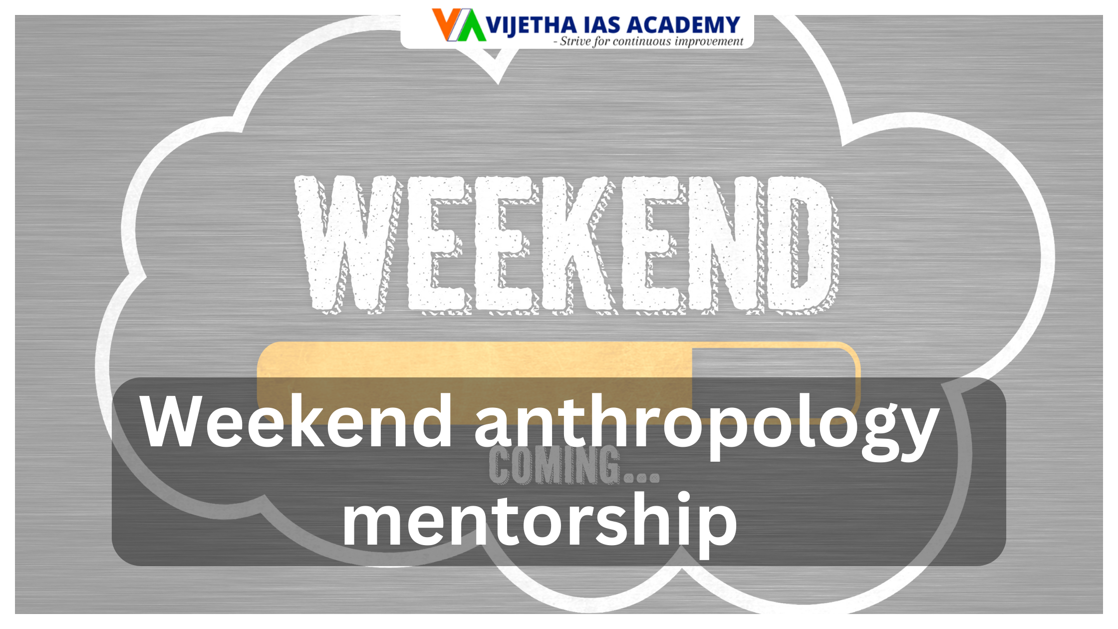 Weekend anthropology mentorship