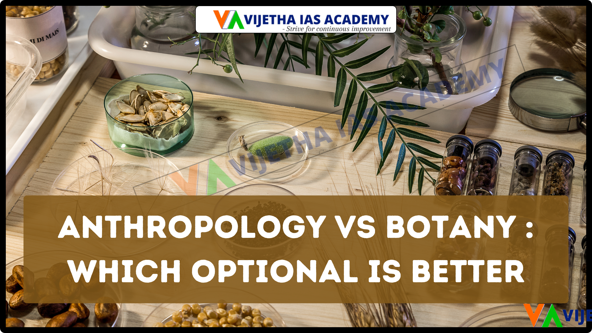 Anthropology vs Botany : Which Optional is Better?