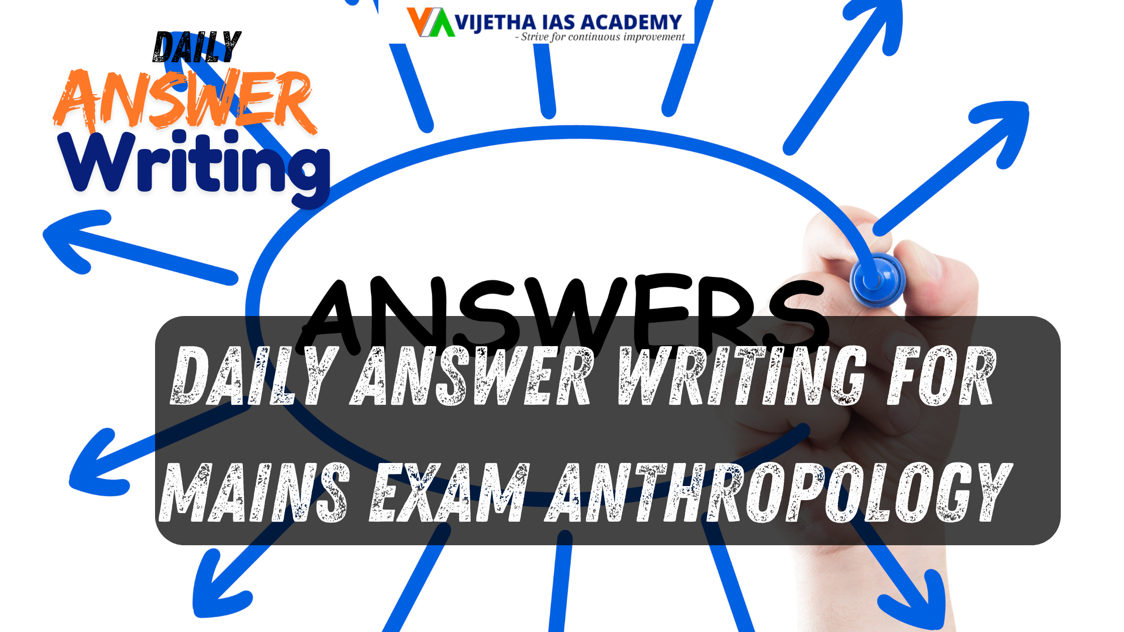 Daily Answer Writing For Mains Exam Anthropology