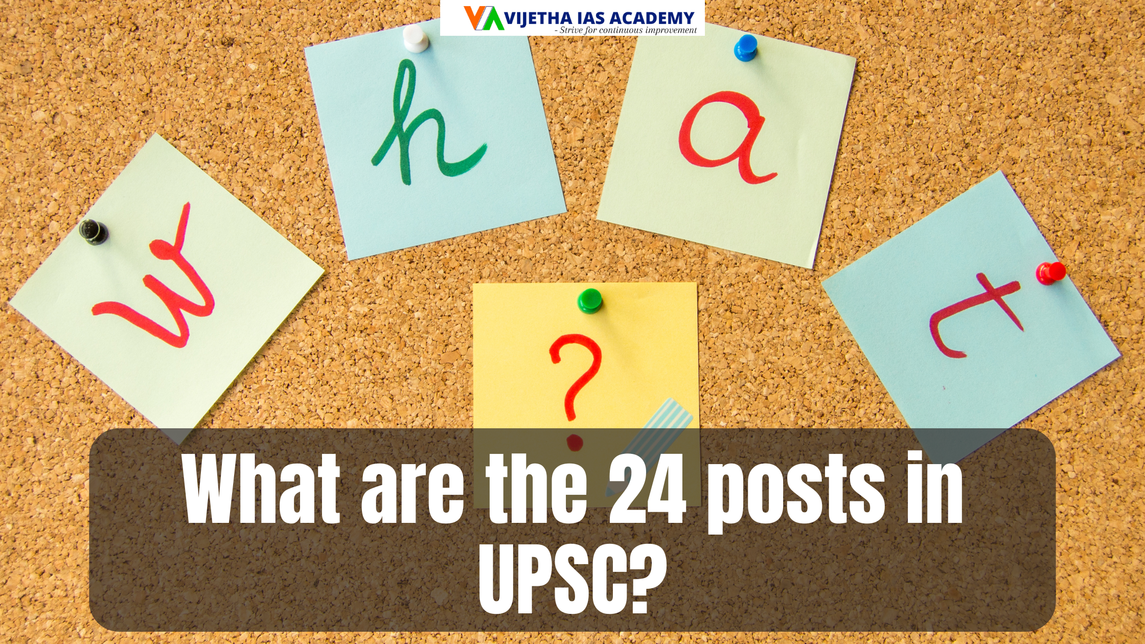 What are the 24 posts in UPSC?