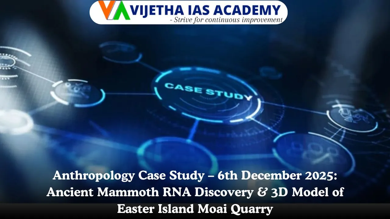 Anthropology Daily Case Study 6th December 2025