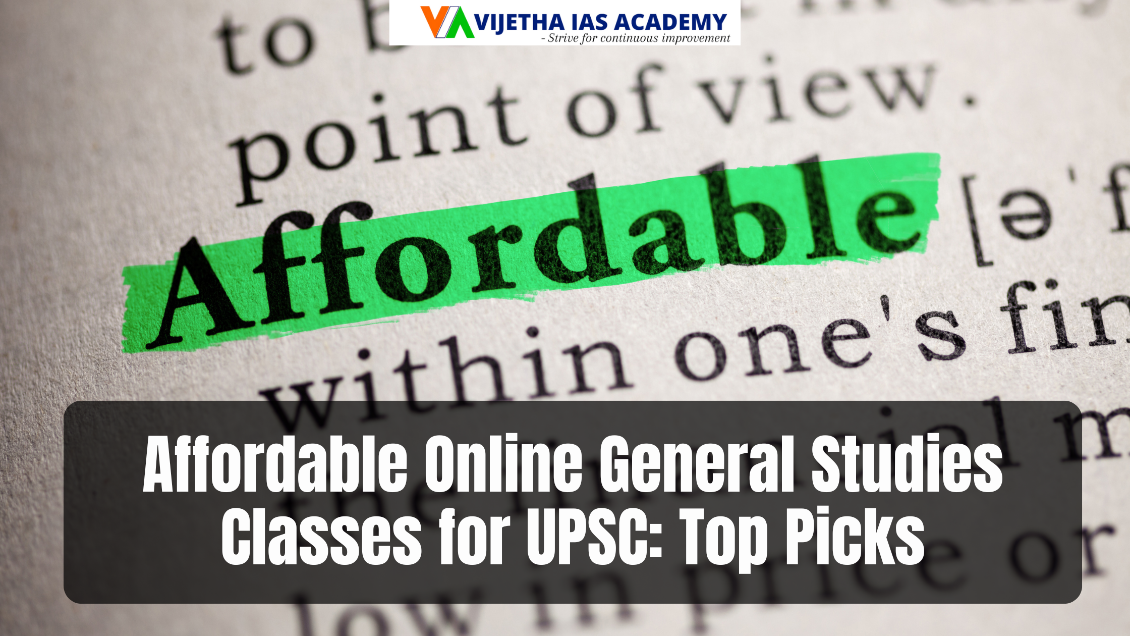 Affordable Online General Studies Classes for UPSC: Top Picks