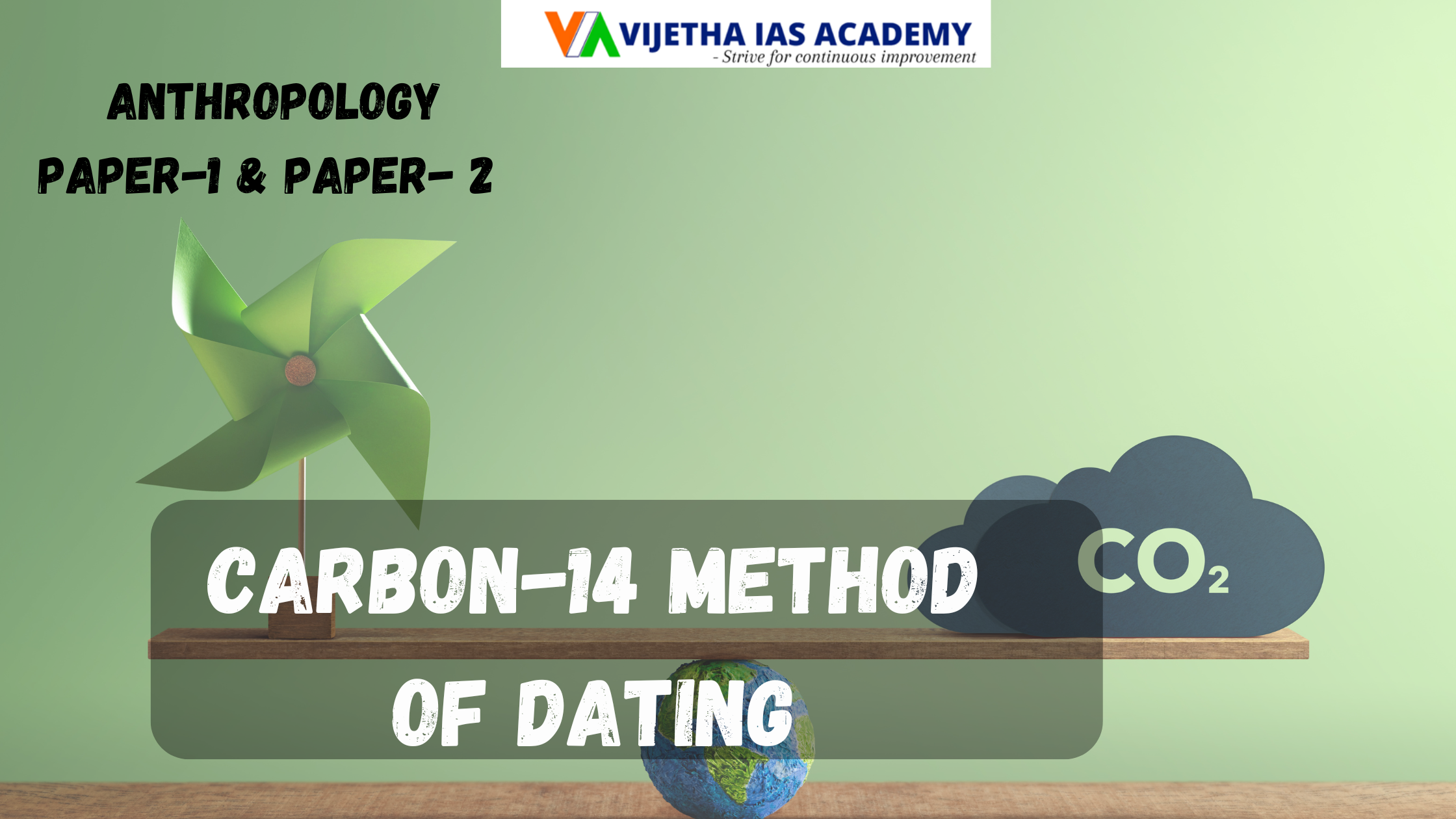 Carbon-14 method of dating? Explained for UPSC | Vijetha IAS Academy