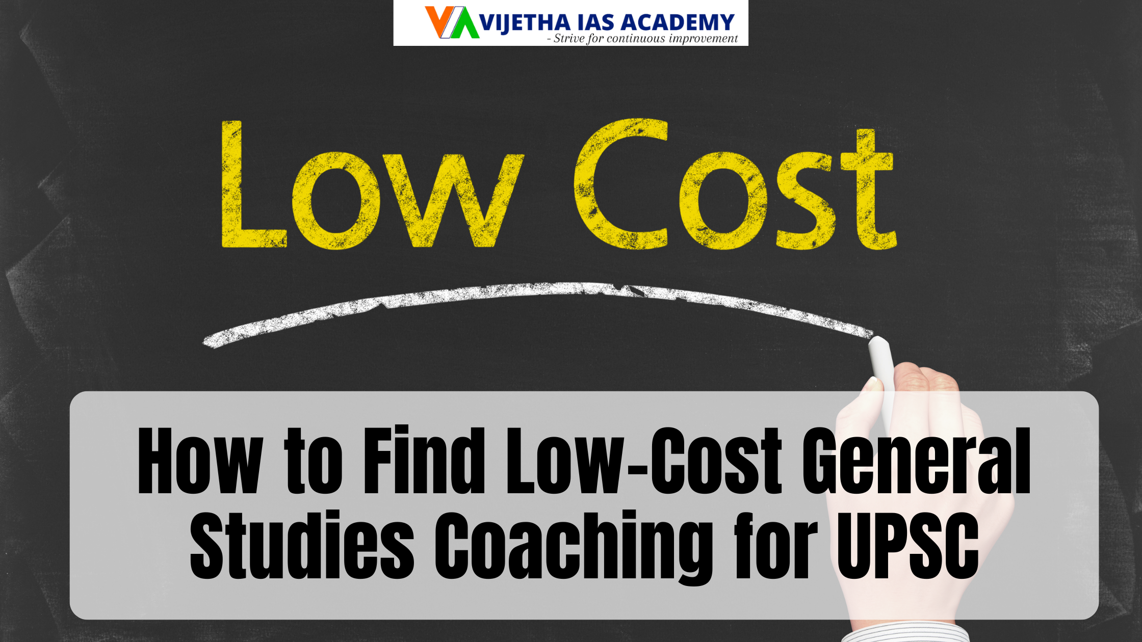 How to Find Low-Cost General Studies Coaching for UPSC