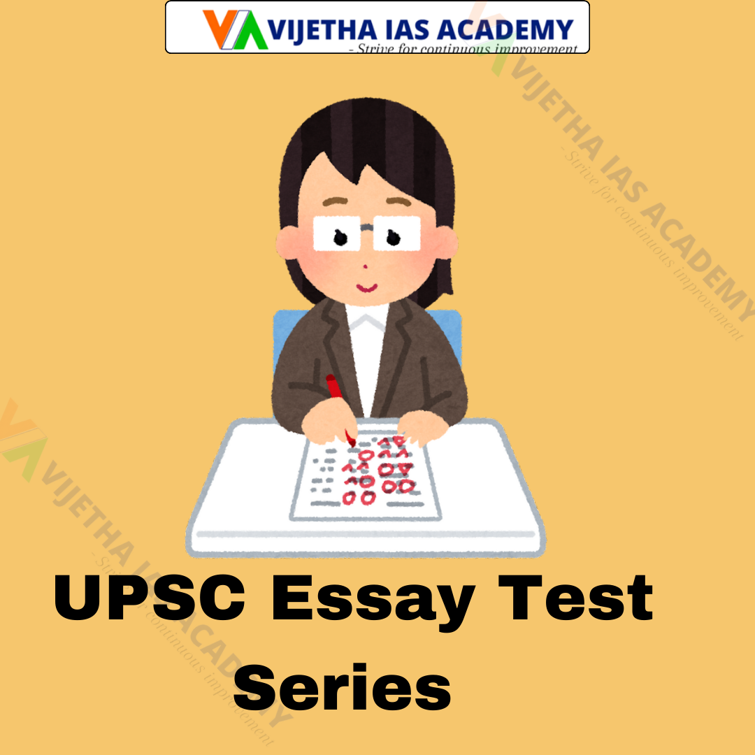 How to Join UPSC Essay Test Series at Vijetha IAS Academy
