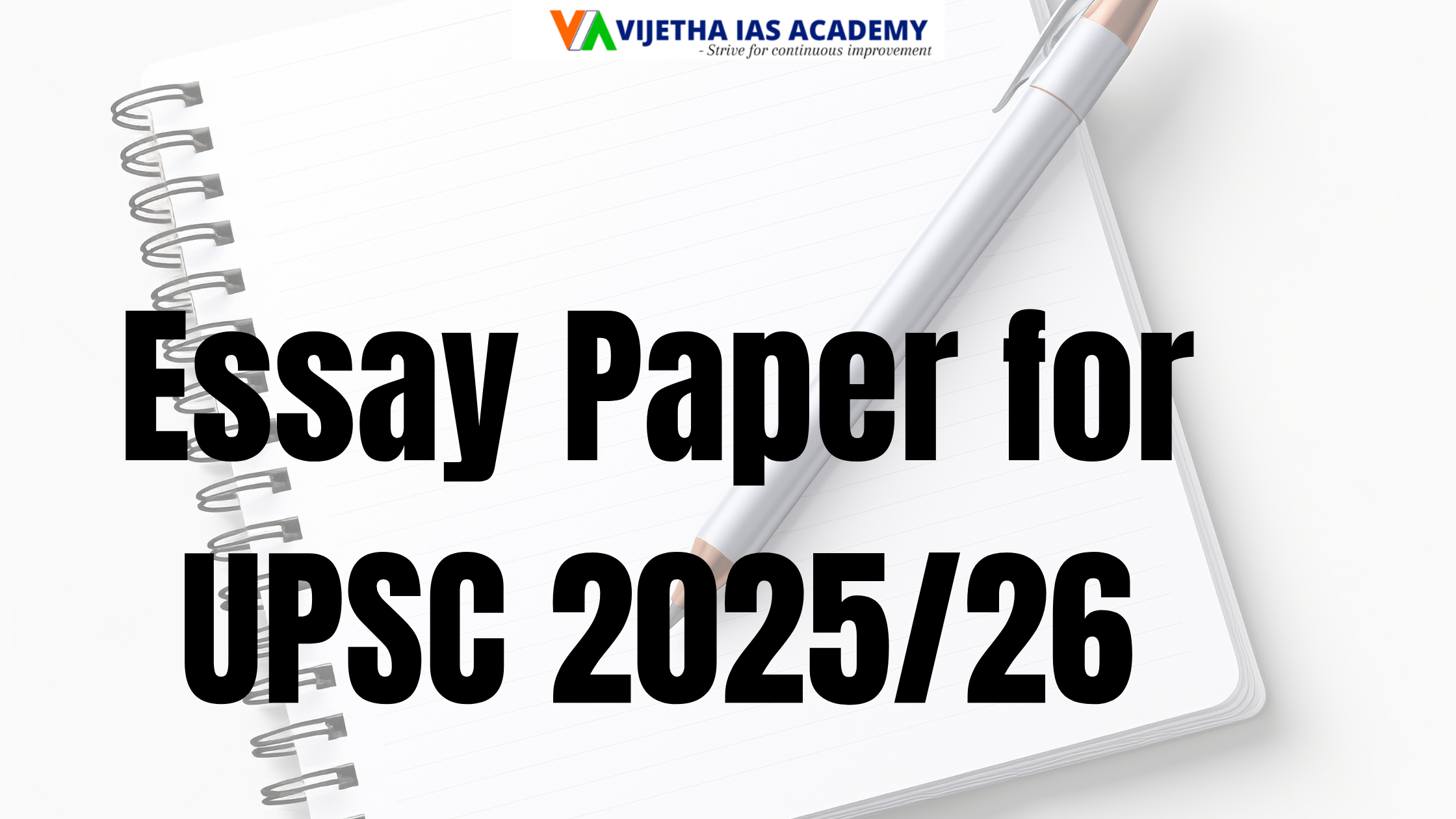 How to Choose Essay Paper for UPSC 2025/26