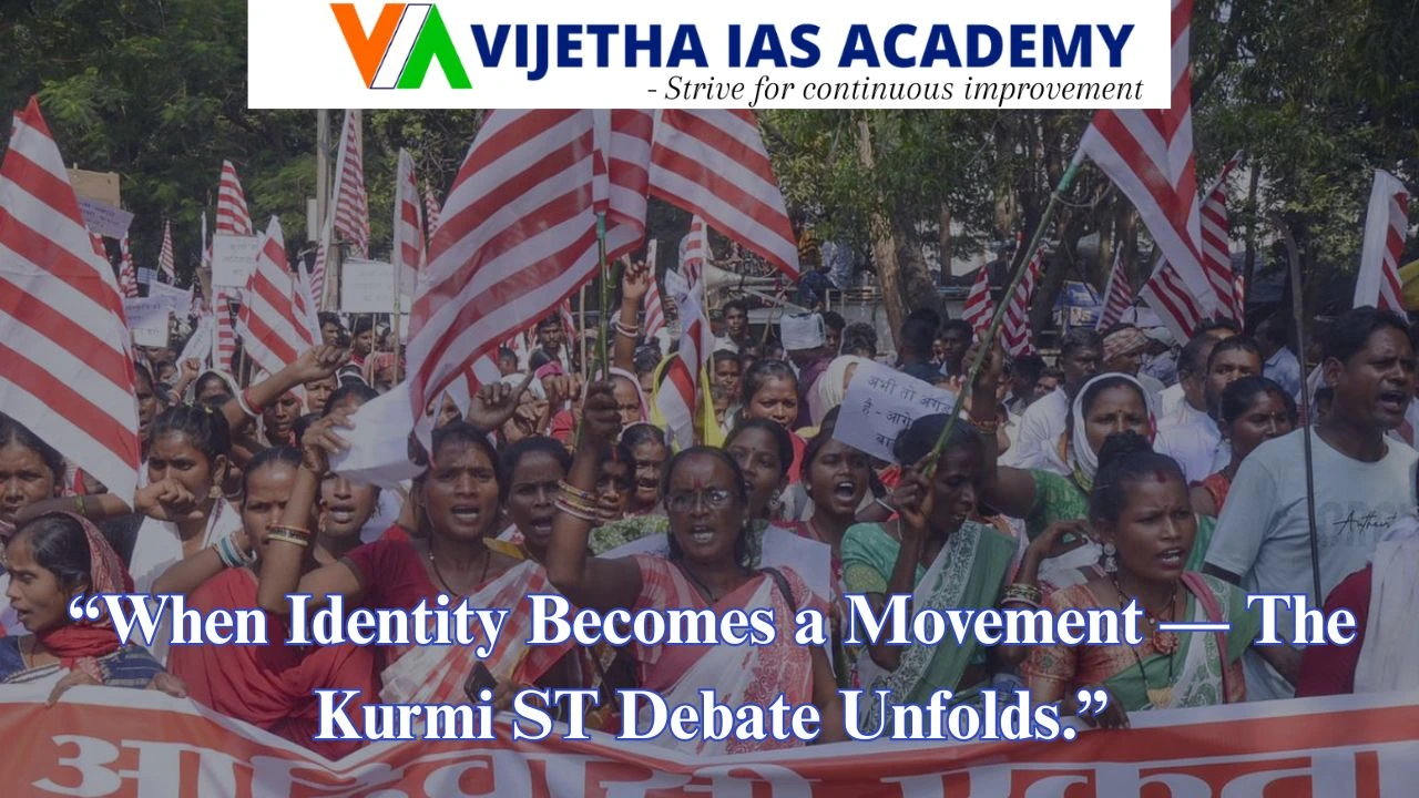 Tribal Groups in Jharkhand Protest Kurmi Demand for ST Status