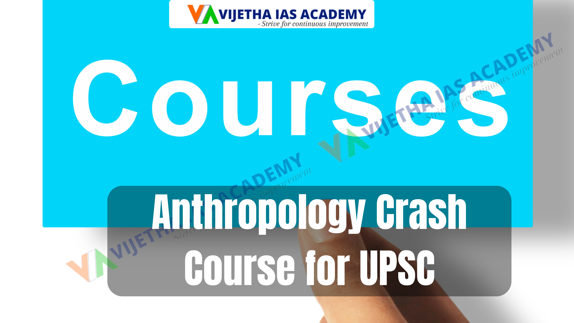 Anthropology Crash Course for UPSC | N P Kishore Sir | Vijetha IAS Academy
