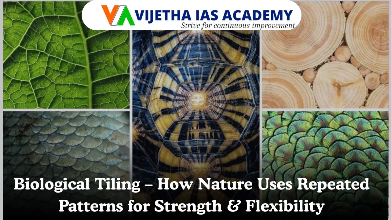 Biological Tiling – How Nature Uses Repeated Patterns for Strength & Flexibility