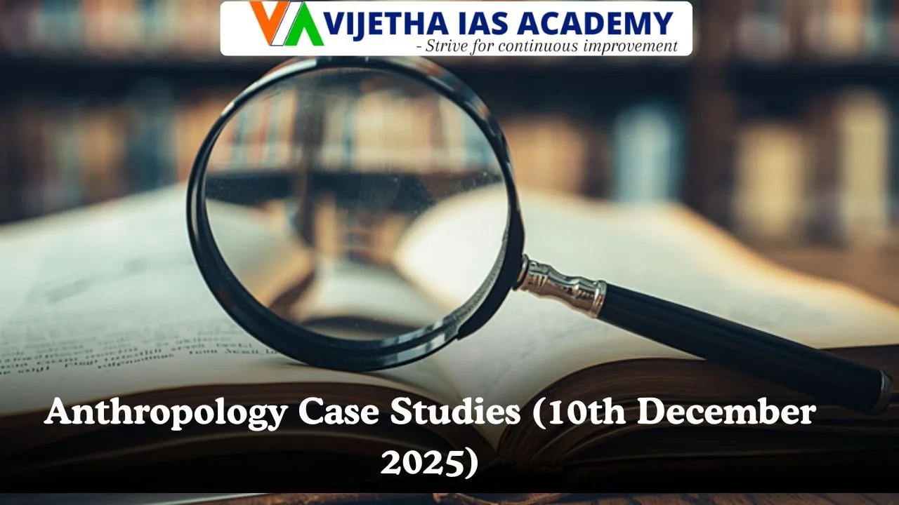 Anthropology Case Studies (10th December 2025)