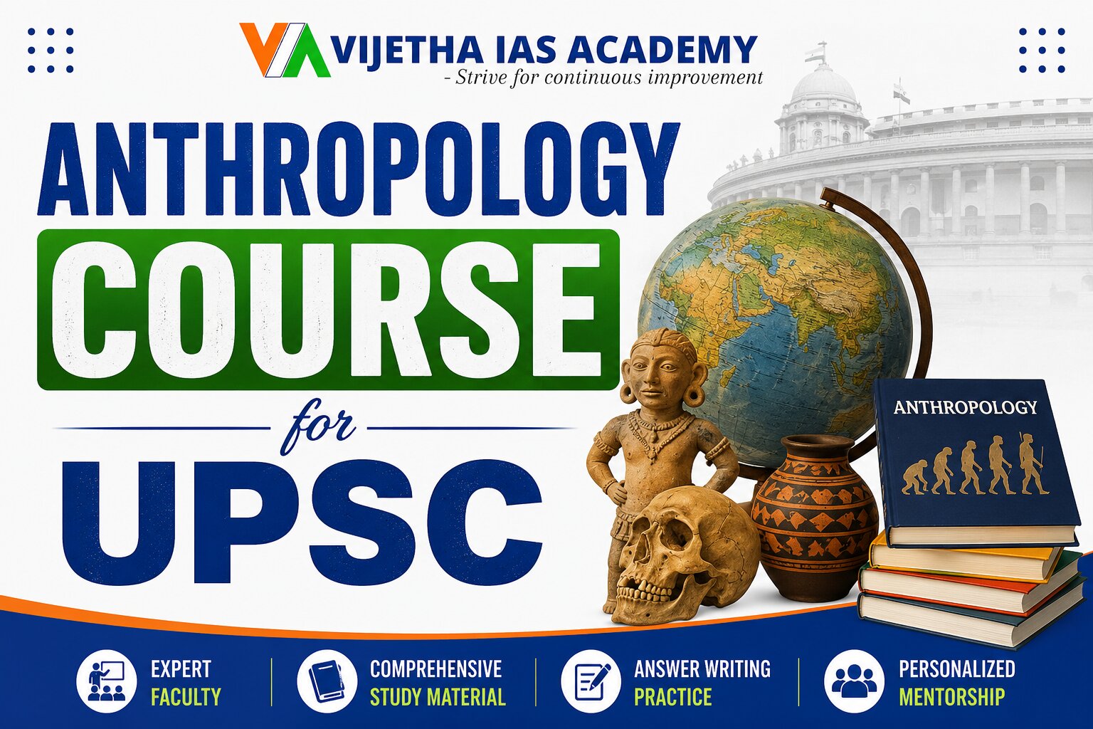 Anthropology Course for UPSC: The Complete Guide to Choosing the Right Anthropology Optional Coaching in 2026