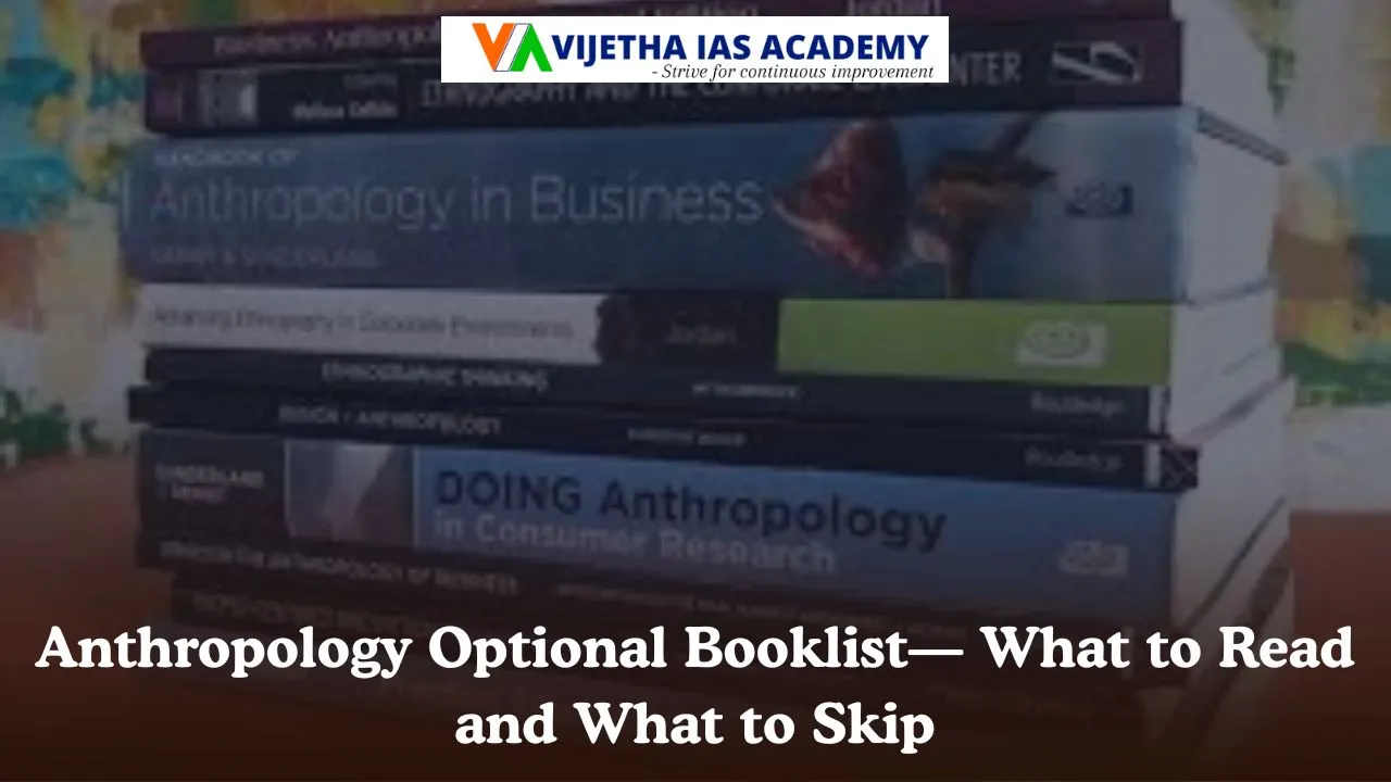 Anthropology Optional Booklist