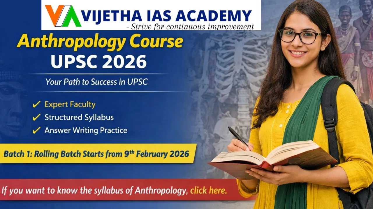 Anthropology Course UPSC 2026