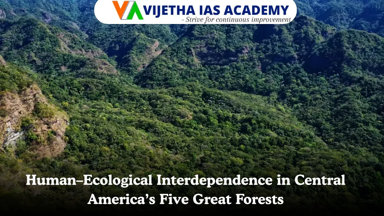 Human–Ecological Interdependence in Central America’s Five Great Forests