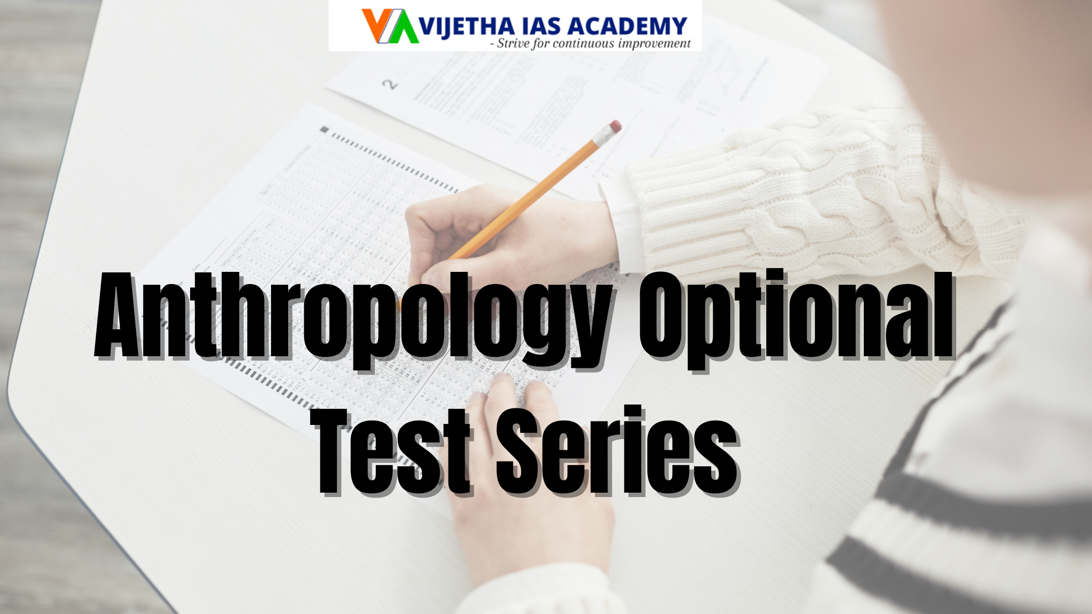 Anthropology Optional Test Series | Guide by NP Kishore Sir