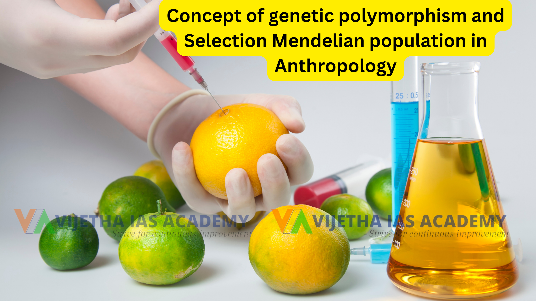 Concept of genetic polymorphism and Selection Mendelian population in Anthropology Optional for UPSC