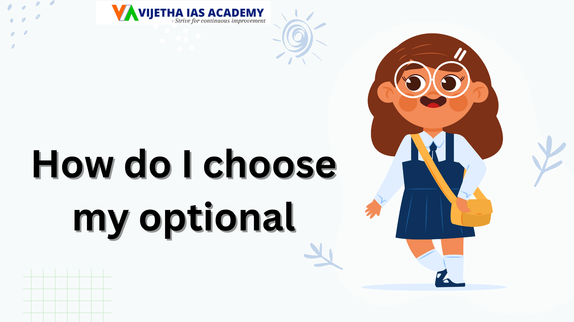 How do I choose my optional?