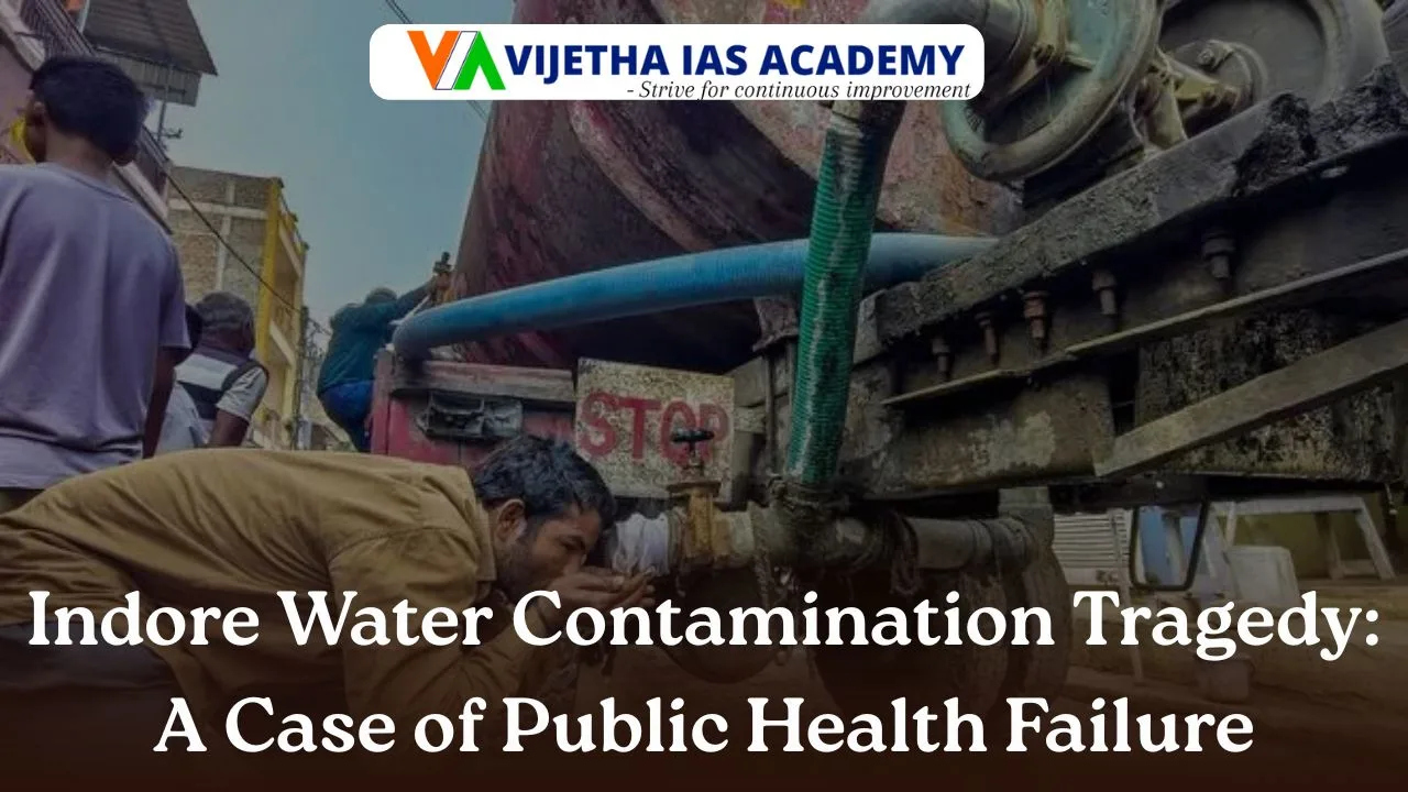 Indore Water Contamination Tragedy: A Case of Public Health Failure