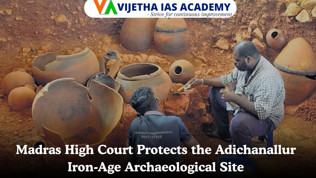 Madras High Court Protects the Adichanallur Iron-Age Archaeological Site