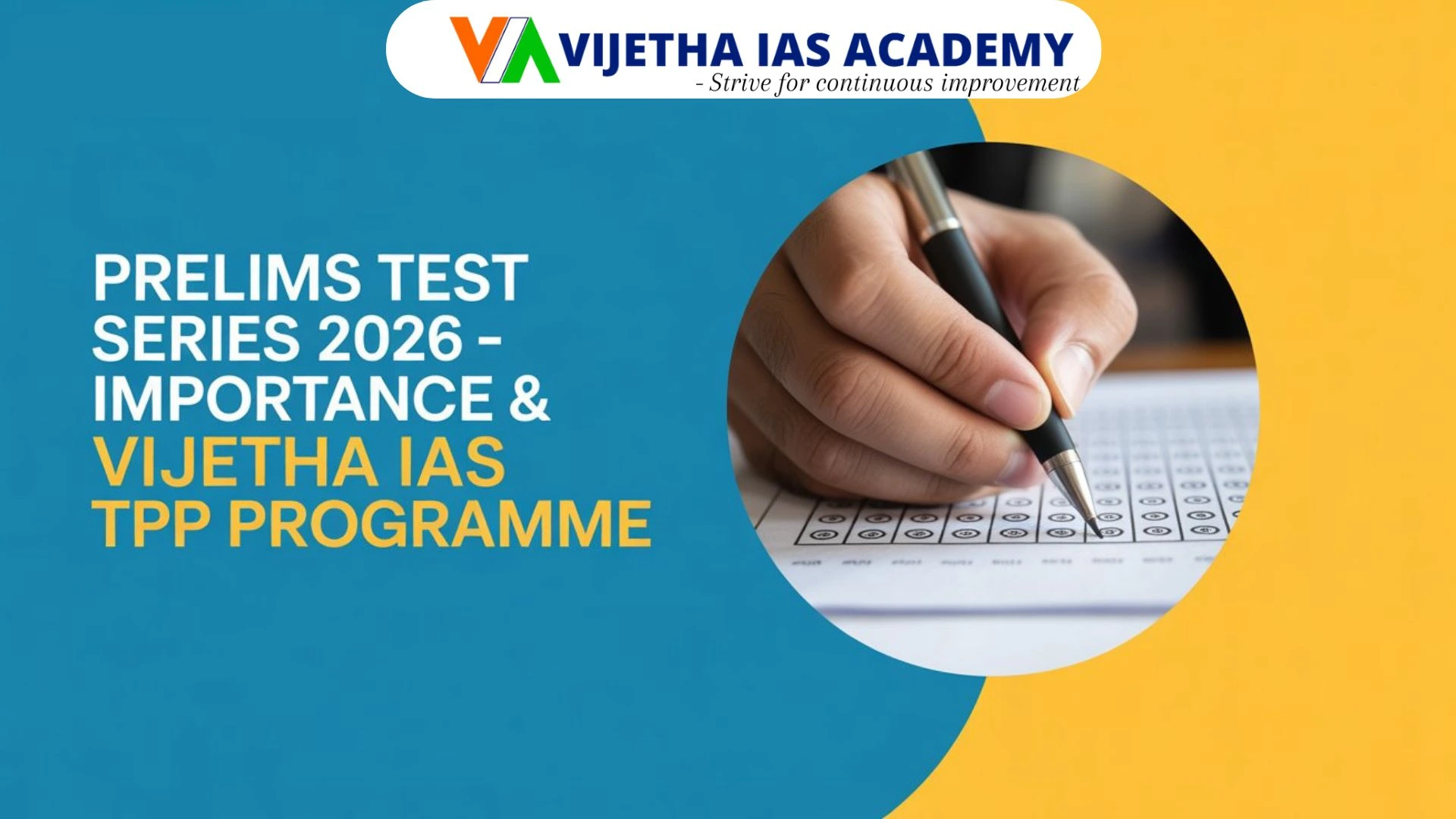Prelims Test Series 2026 – Importance & Vijetha IAS TPP Programme
