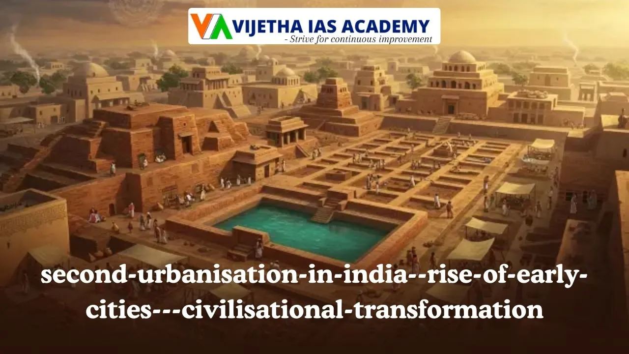 Second Urbanisation in India: Rise of Early Cities & Civilisational Transformation
