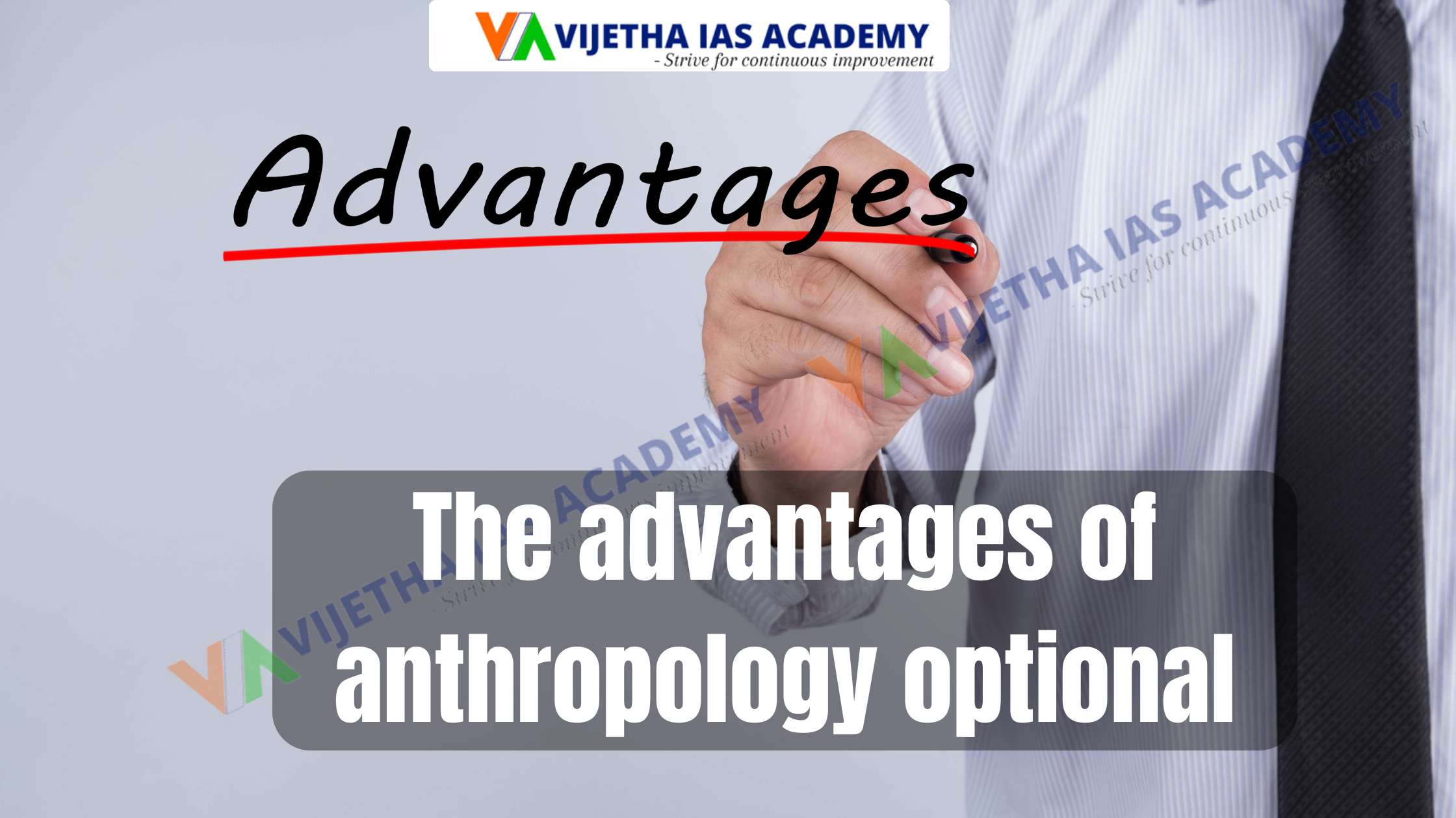 What are the Advantages of Anthropology Optional | Vijetha IAS Academy